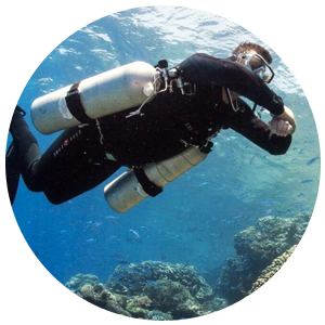 PADI Side Mount Diver 